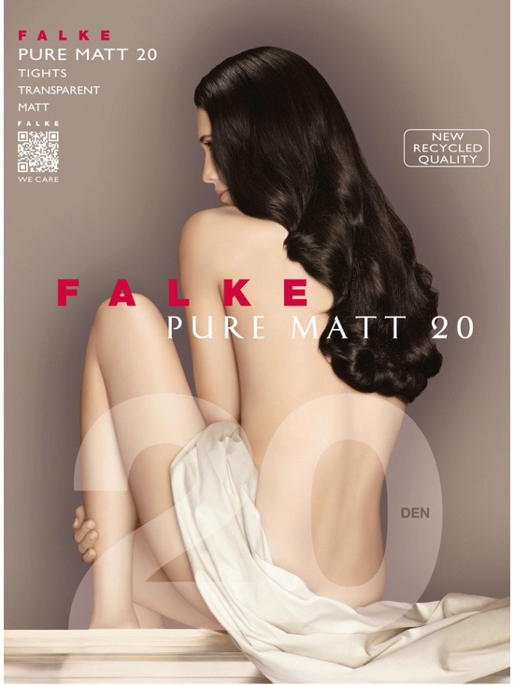 FALKE PURE MATT 20 DENIER TIGHTS COCOON SIZE SMALL NWT